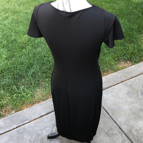 Talbots Little Black Dress Sz S - Picture 3 of 8